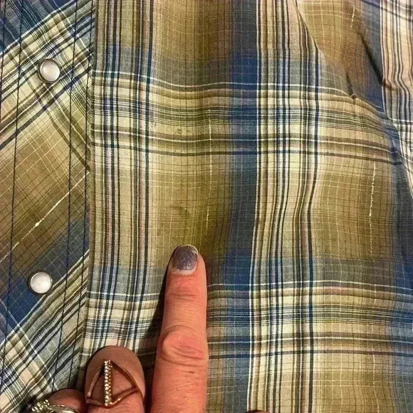 Vintage snap button shirt - Picture 3 of 3